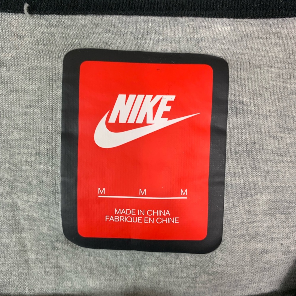 Nike Tech Full Zip Cape Hoodie Gray - Picture 3 of 7